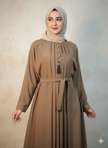 The Modest Grace Abaya -Skin
