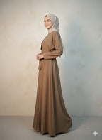 The Modest Grace Abaya -Skin