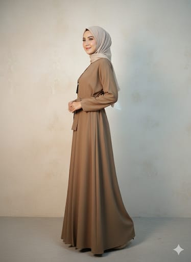 The Modest Grace Abaya -Skin