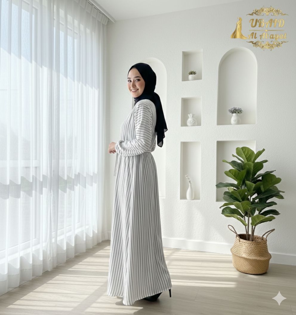 The Stellar Abaya (Silk Georgette Blend)