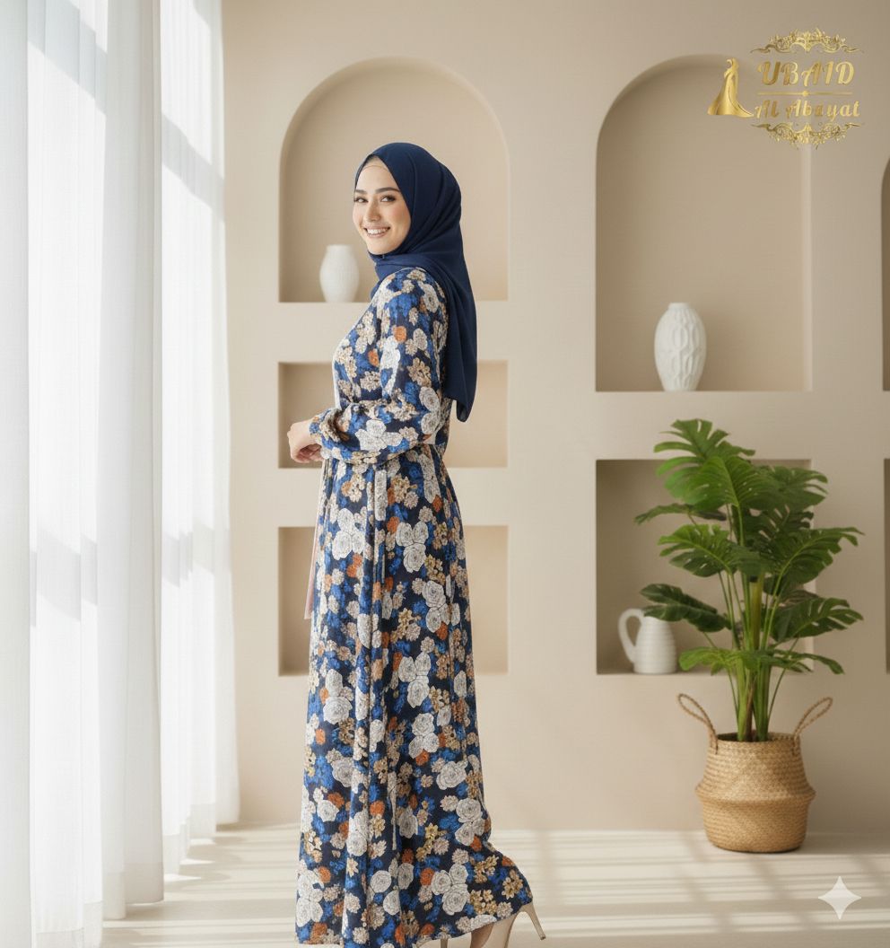 The Zenith Abaya (Silk Georgette Blend)