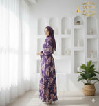 The Nova Abaya (Silk Georgette Blend)