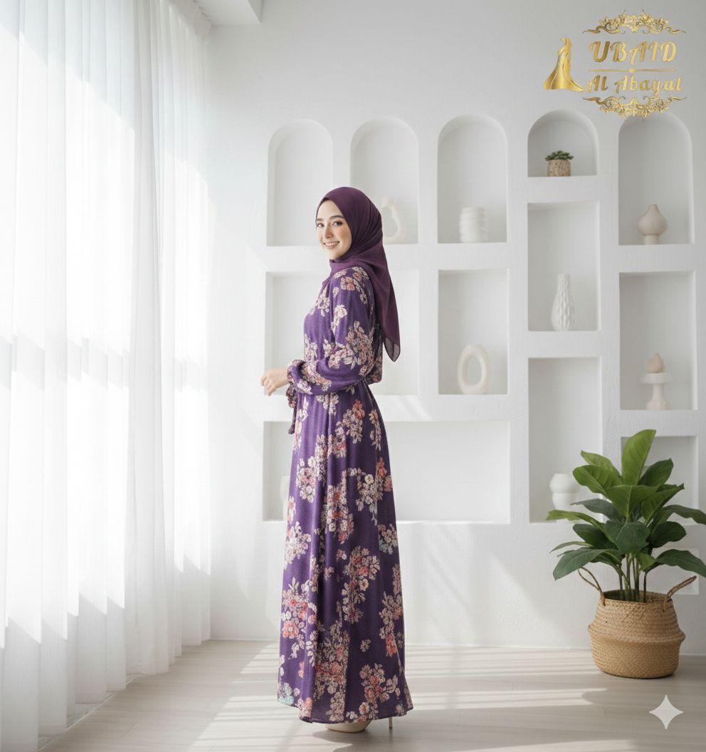 The Nova Abaya (Silk Georgette Blend)