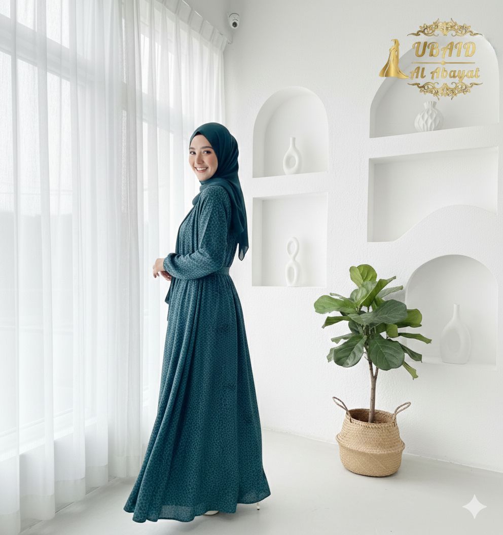 The Comet Abaya (Silk Georgette Blend)