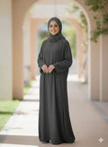 The Nida Slate Essence Abaya