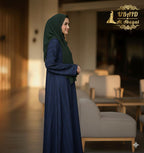 The Midnight Blue Barosha Abaya