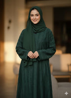 The Emerald Barosha Abaya