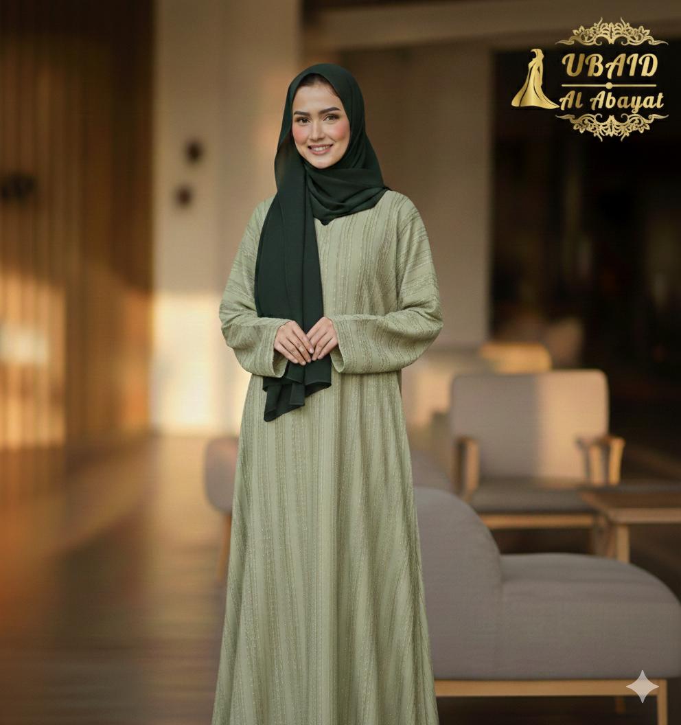 The Sage Elegance Barosha Abaya